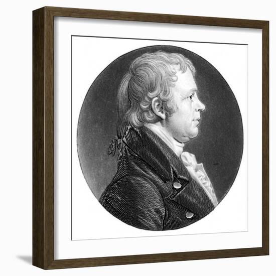 James Mchenry (1753-1816)-C.B.J.F de Saint-Memin-Framed Giclee Print