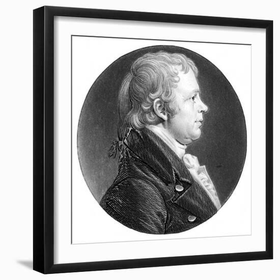 James Mchenry (1753-1816)-C.B.J.F de Saint-Memin-Framed Giclee Print
