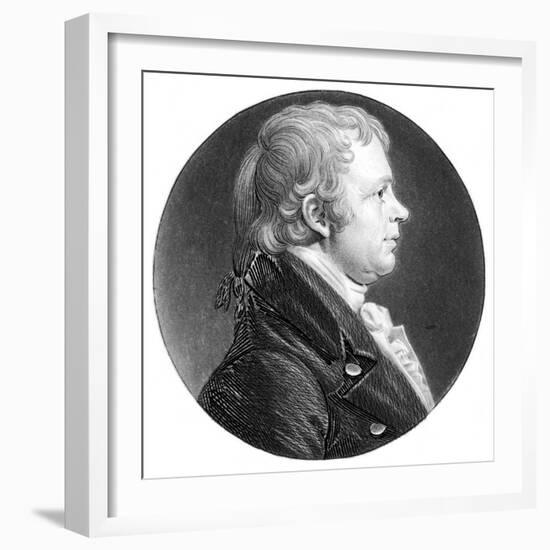 James Mchenry (1753-1816)-C.B.J.F de Saint-Memin-Framed Giclee Print