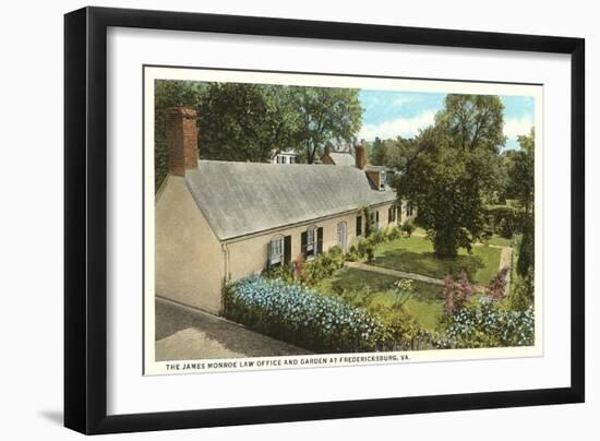 James Monroe Law Office, Fredericksburg, Virginia-null-Framed Art Print