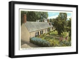 James Monroe Law Office, Fredericksburg, Virginia-null-Framed Art Print