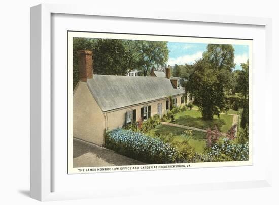 James Monroe Law Office, Fredericksburg, Virginia-null-Framed Art Print