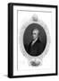 James Monroe, President-Gilbert Stuart-Framed Art Print