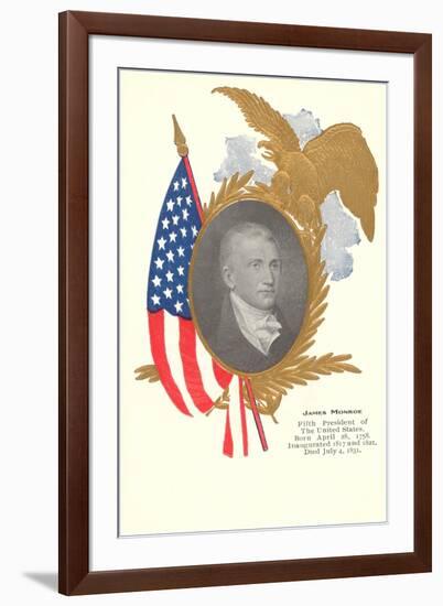 James Monroe-null-Framed Art Print