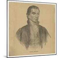 James Monroe-null-Mounted Art Print