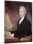 James Monroe-Gilbert Stuart-Mounted Giclee Print