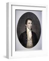 James Monroe-John Vanderlyn-Framed Giclee Print