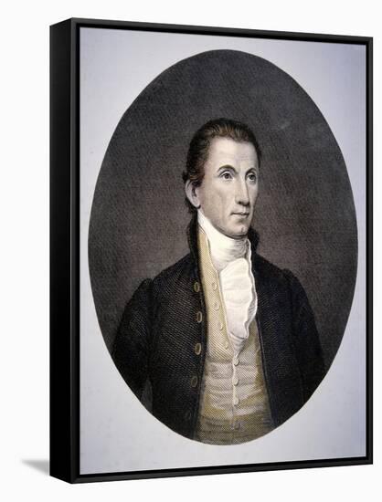 James Monroe-John Vanderlyn-Framed Stretched Canvas