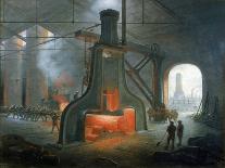 James Nasmyth's Steam Hammer Erected in His Foundry Near Manchester in 1832-James Nasmyth-Framed Giclee Print