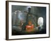 James Nasmyth's Steam Hammer Erected in His Foundry Near Manchester in 1832-James Nasmyth-Framed Giclee Print