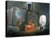 James Nasmyth's Steam Hammer Erected in His Foundry Near Manchester in 1832-James Nasmyth-Stretched Canvas