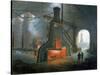 James Nasmyth's Steam Hammer Erected in His Foundry Near Manchester in 1832-James Nasmyth-Stretched Canvas