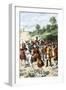James Oglethorpe's Expedition Against the Spanish at St. Augustine, Florida-null-Framed Giclee Print