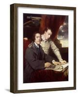 James Paine, Architect and His Son, James, 1764-Sir Joshua Reynolds-Framed Giclee Print