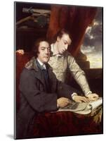 James Paine, Architect and His Son, James, 1764-Sir Joshua Reynolds-Mounted Giclee Print