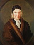 Portrait of Charles De Marquetel De Saint-Evremond-James Parmentier-Giclee Print