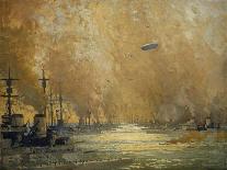 The German Fleet after Surrender, Firth of Forth, November 1918-James Paterson-Framed Giclee Print