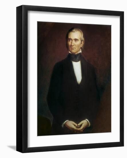 James Polk, (President 1845-1849)-George Peter Alexander Healy-Framed Giclee Print