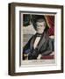 James Polk, President of the United States, Lithograph by Charles Currier, Ca. 1845-null-Framed Art Print