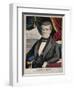 James Polk, President of the United States, Lithograph by Charles Currier, Ca. 1845-null-Framed Art Print