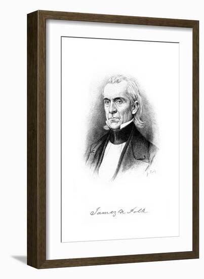 James Polk-J Reich-Framed Giclee Print