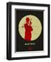 James Poster Black 2-Anna Malkin-Framed Art Print