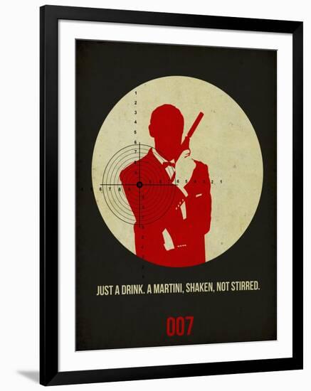 James Poster Black 4-Anna Malkin-Framed Art Print