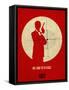 James Poster Red 2-Anna Malkin-Framed Stretched Canvas