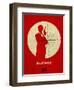 James Poster Red 2-Anna Malkin-Framed Art Print