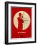 James Poster Red 2-Anna Malkin-Framed Art Print