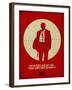 James Poster Red-Anna Malkin-Framed Art Print