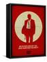 James Poster Red-Anna Malkin-Framed Stretched Canvas