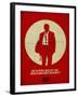 James Poster Red-Anna Malkin-Framed Art Print