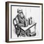 James Prescott Joule English Physicist Measures the Rate at-null-Framed Art Print