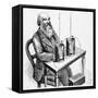 James Prescott Joule English Physicist Measures the Rate at-null-Framed Stretched Canvas