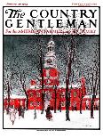 "Indenpendence Hall in Winter," Country Gentleman Cover, January 20, 1923-James Preston-Giclee Print