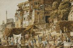 Bruhma Ghat, Benares-James Prinsep-Giclee Print