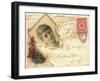 James Pyle's Pearline Trade Card with a Lock of Hair-null-Framed Giclee Print