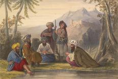 Kelaut-i-Chiljie, from 'Scenery, Inhabitants and Costumes of Afghanistan', engraved by Carrick-James Rattray-Giclee Print