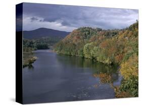 James River, Blue Ridge Parkway, Virginia, USA-James Green-Stretched Canvas