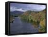 James River, Blue Ridge Parkway, Virginia, USA-James Green-Framed Stretched Canvas