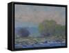 James River from Belle Isle I-Chuck Larivey-Framed Stretched Canvas