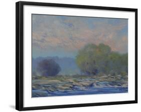 James River from Belle Isle I-Chuck Larivey-Framed Art Print