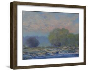 James River from Belle Isle I-Chuck Larivey-Framed Art Print