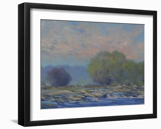 James River from Belle Isle I-Chuck Larivey-Framed Art Print