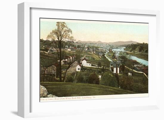 James River, Lynchburg, Virginia-null-Framed Art Print