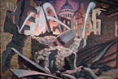 Bombed Ruins Near St Paul'S, London-James Robert Wallace Orr-Giclee Print