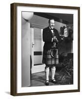 James Robertson Justice-null-Framed Photo