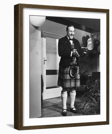 James Robertson Justice-null-Framed Photo