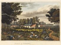 A Front View of the Farm of La Haye Sainte-James Rouse-Giclee Print